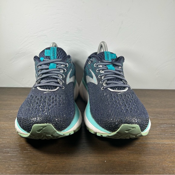 Brooks Ghost 11 Men's Navy Blue Running Shoes size 9 - Picture 2 of 6